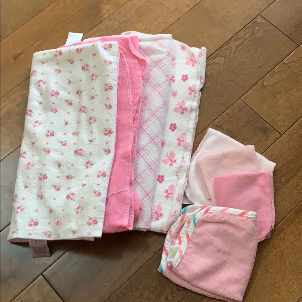 BUNDLE Burp rags and wash cloths!